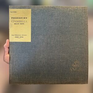 50s Prokofiev Cinderella Ballet Vinyl Angel Recs LP Royal Philharmonic Orchestra
